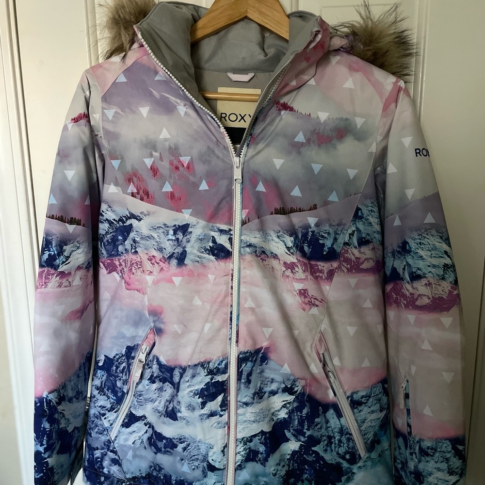 Roxy Gray and Black Jacket